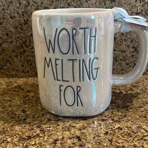 Rae Dunn Frozen Worth Melting For Mug